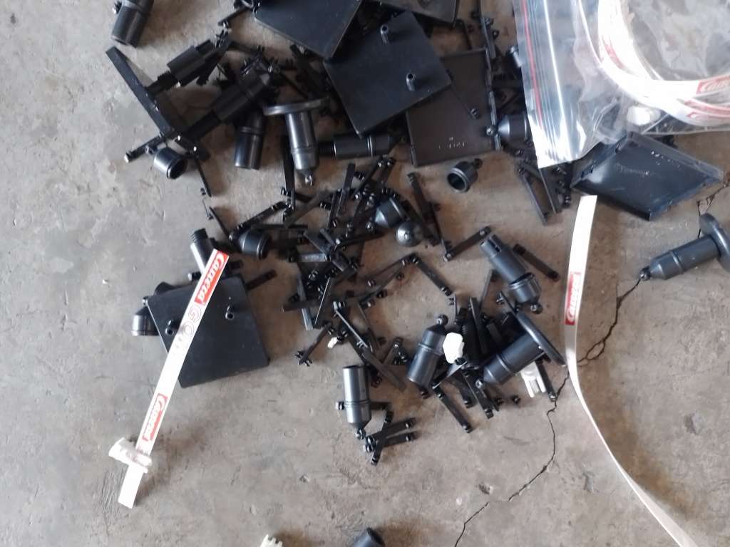 Carrera Go - Job Lot of Track barriers and clips  1:43 scale