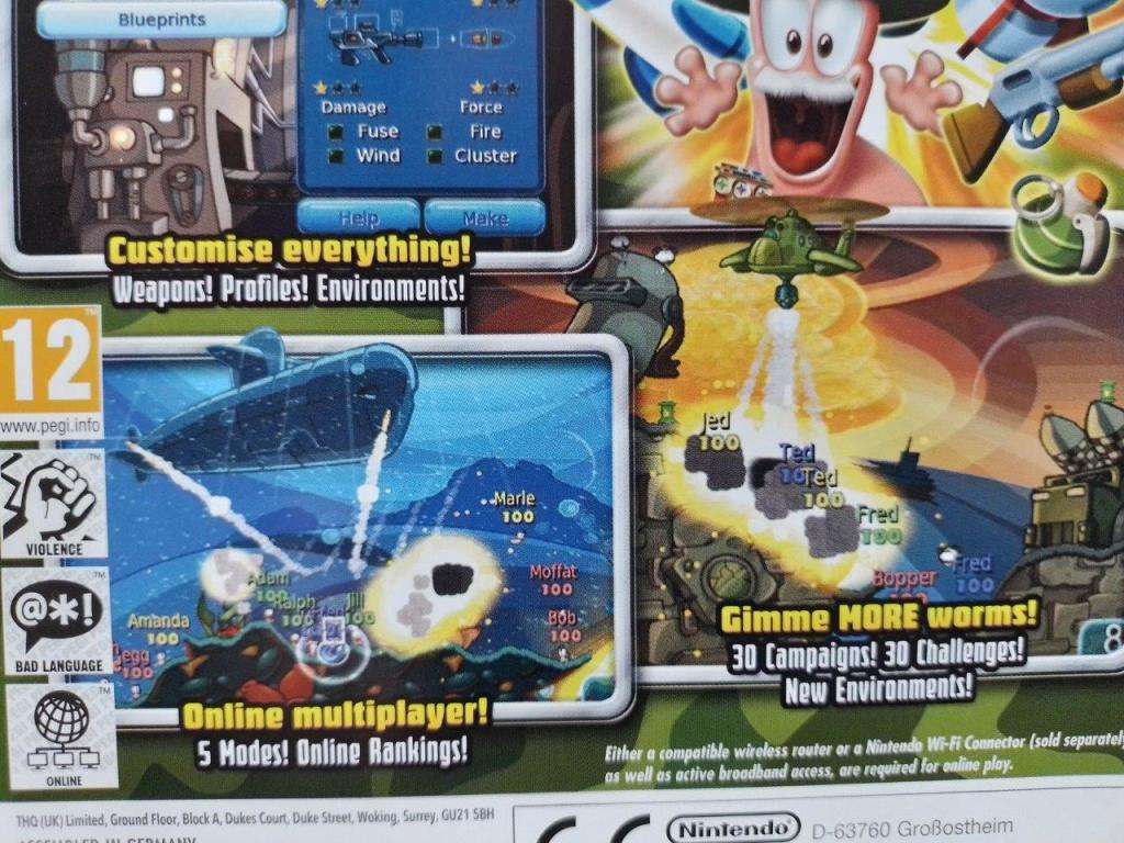 Wii - Worms Battle Islands