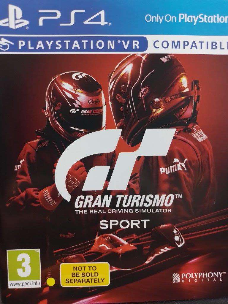 PS4 - Gran Turismo Sport  VR Compatible