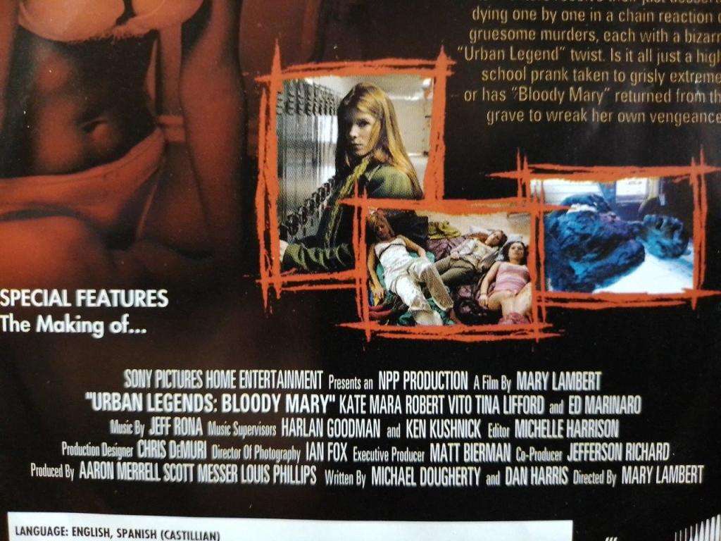 DVD - Urban Legends Bloody Mary