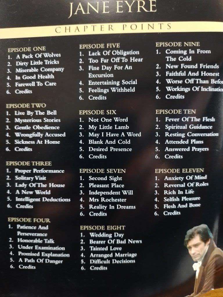 DVD - Jane Eyre Charlotte Bronte