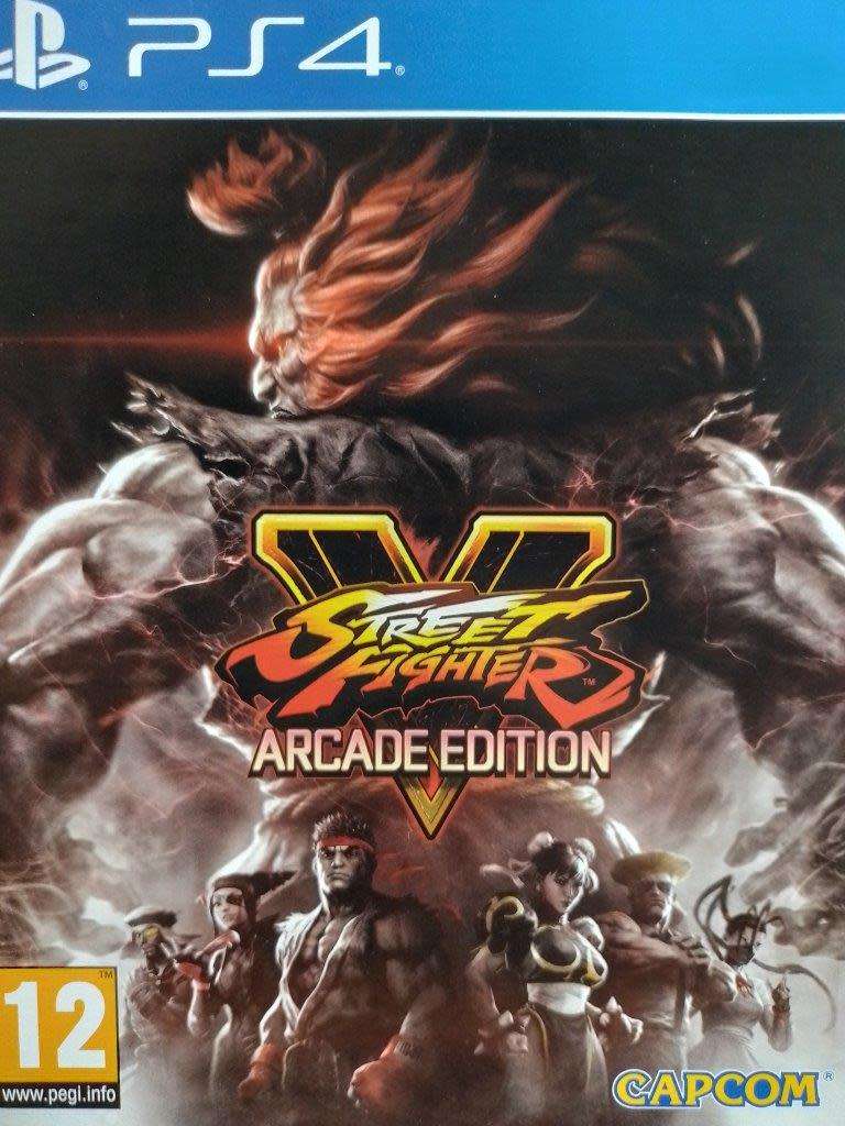PS4 - Street Fighter V Arcade Edition ( French Cover )