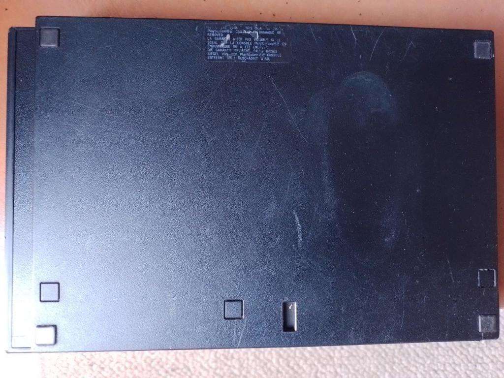 Playstation 2 - Black Slim Line Console Only - Spares / Repairs See Description