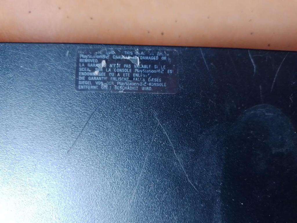 Playstation 2 - Black Slim Line Console Only - Spares / Repairs See Description