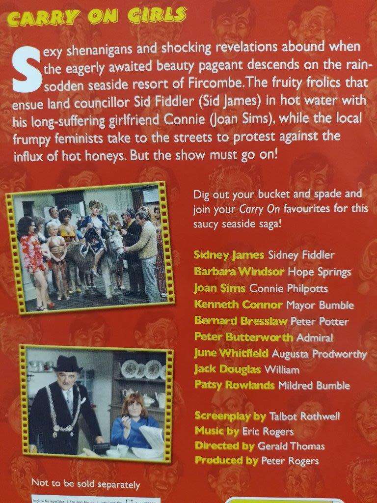 DVD - Carry On Girls