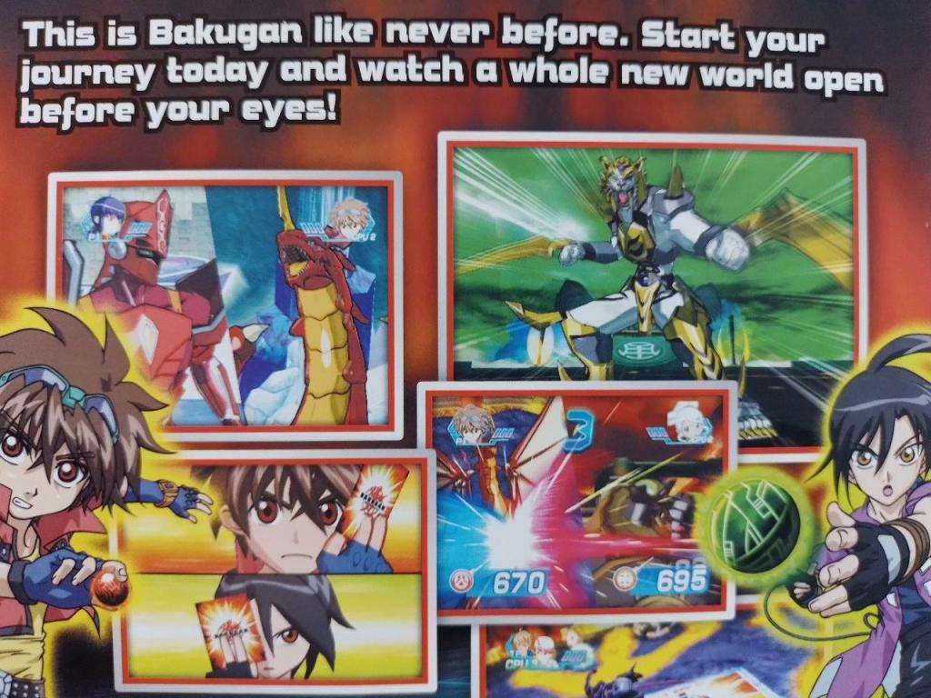 PS2 - Bakugan Battle Brawlers