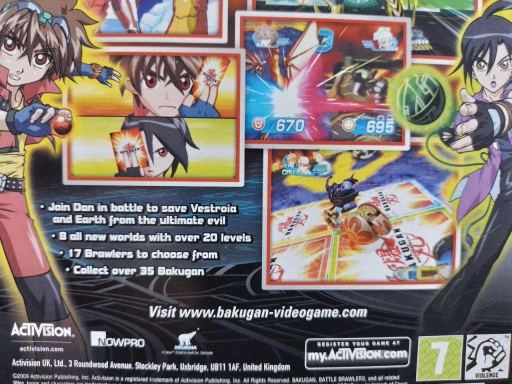 PS2 - Bakugan Battle Brawlers