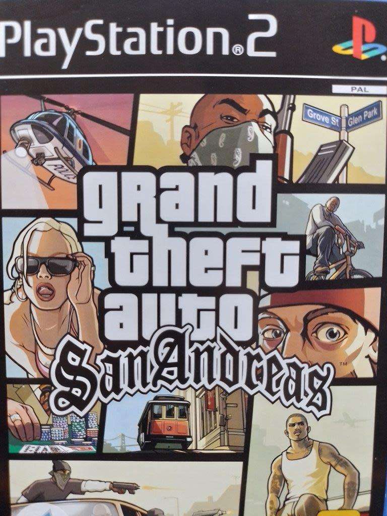 PS2 - Grand Theft Auto San Andreas