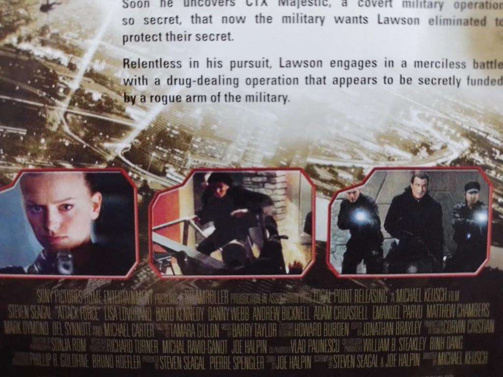 DVD - Attack Force - Steven Segal