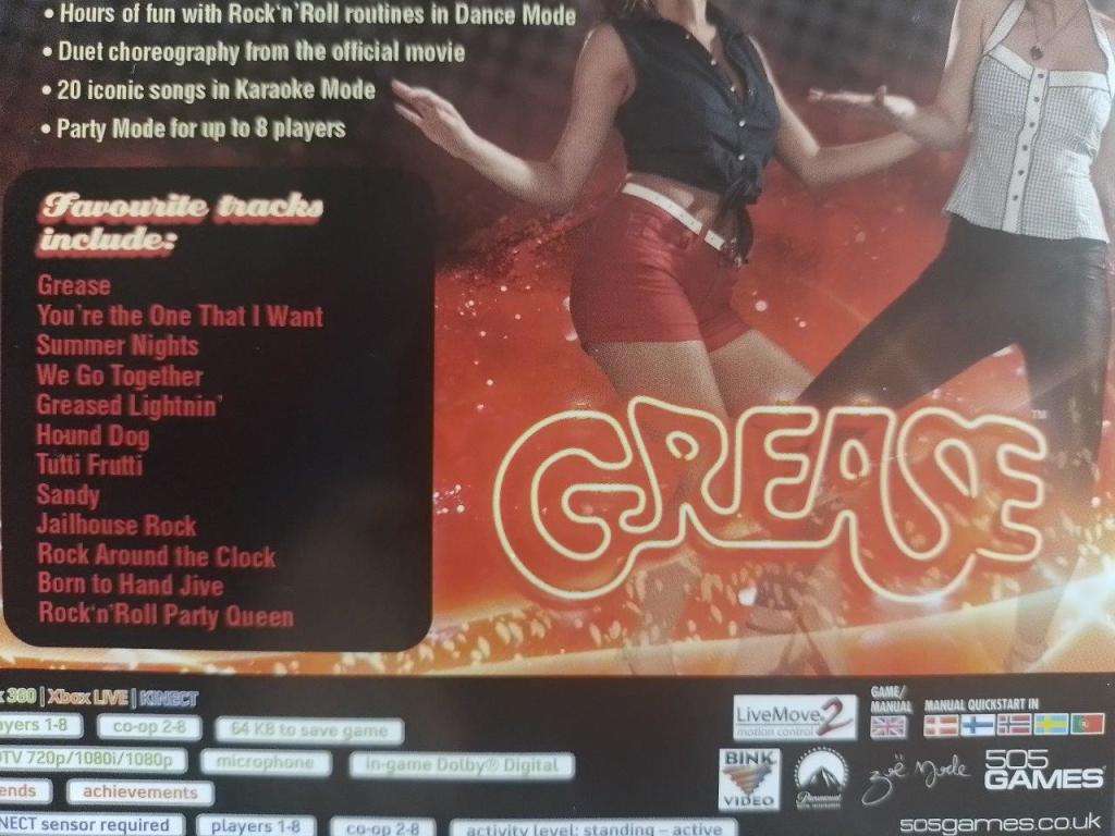 Xbox 360 - Grease Dance (Requires Kinect Sensor)