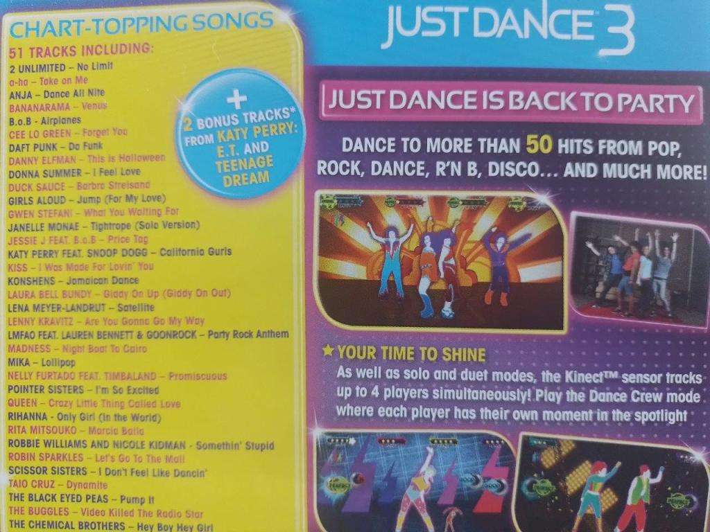 Xbox 360 - Just Dance 3 Special Edition (Requires Kinect Sensor)