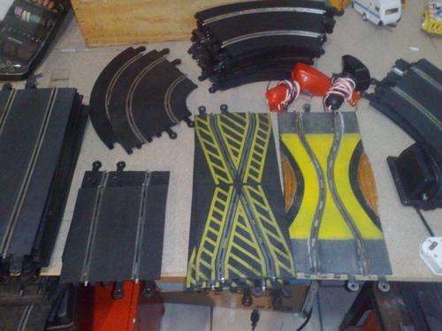 Scalextric Job Lot of Tracks Psu and controlls