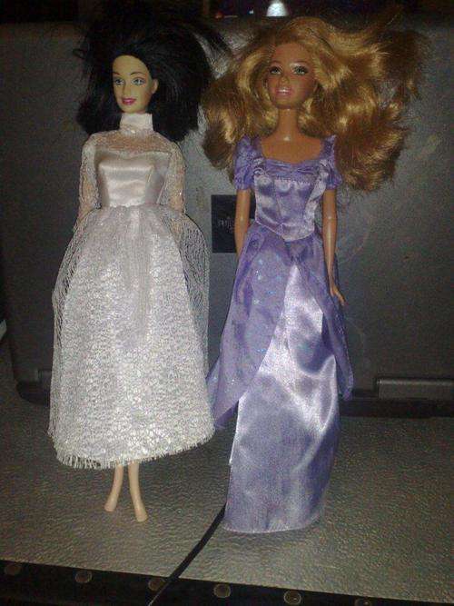 Job lot of Two Mattel Barbies