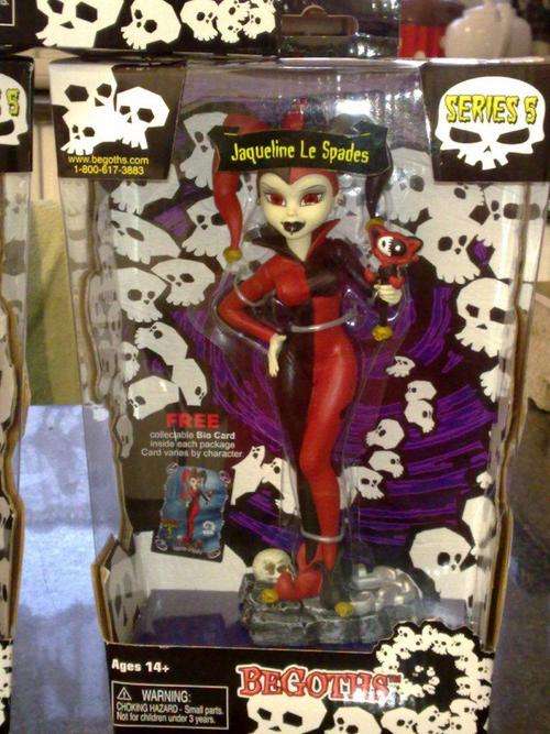 Begoth 7" doll series 5 Jaqueline Le Spades