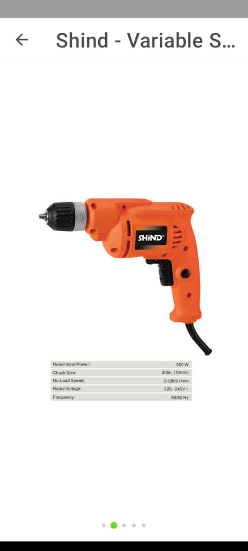 Shind Impact Drill 550w Brand New