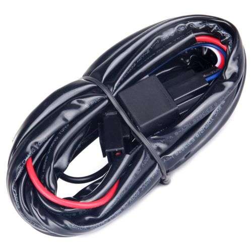 40A 12V Power Switch & Relay Fuse Wiring Harness Kit for LED Light Bar Offroad