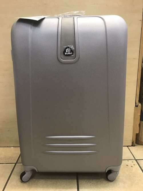 Set of 4 Suitcases Travel Trolley Luggage,ABS with Universal Wheels*Sliver