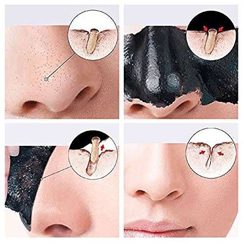 SHILLS Blackhead Remover,Pore Control, Skin Cleansing, Purifying Bamboo Charcoal, Peel Off Facial Bl