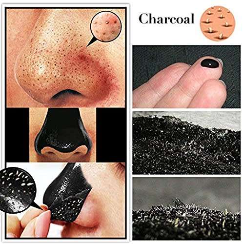SHILLS Blackhead Remover,Pore Control, Skin Cleansing, Purifying Bamboo Charcoal, Peel Off Facial Bl