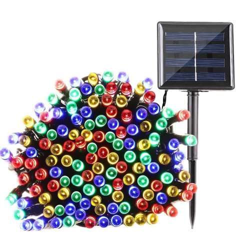 Solar String Lights 50 LED Fairy Christmas Lights