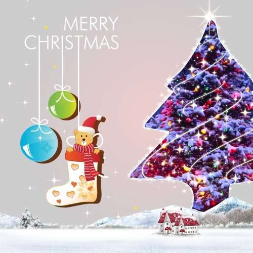 Solar String Lights 50 LED Fairy Christmas Lights