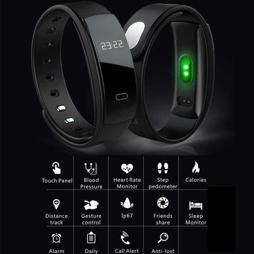 QS80 Bluetooth Smart Watch Bracelet