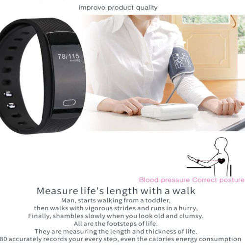 QS80 Bluetooth Smart Watch Bracelet