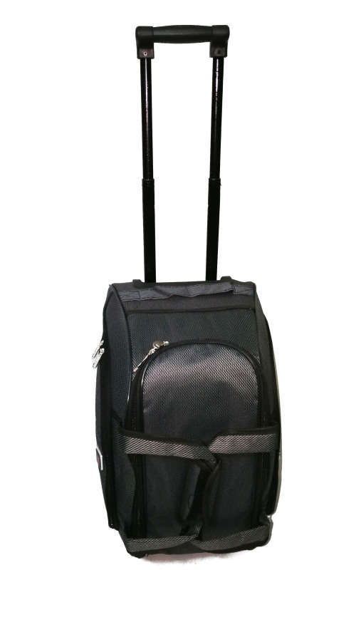 Set of 3 Cloth Suitcases Travel Trolley Luggage