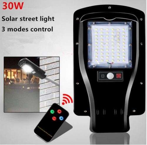 30W led street lamps solar outdoor lighting led-e40 3-Mode Setting (note:stick not include)