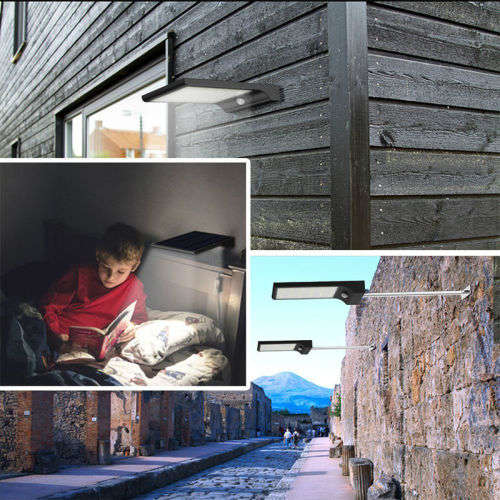 PIR Motion Sensor Lamps 42LED Solar Power Street Night Light Garden Security Lamp outdoor Waterproof