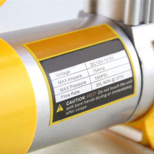 Portable 12V 150PSI Car Tyre Auto Tire Inflator Pump Air Compressor 2018