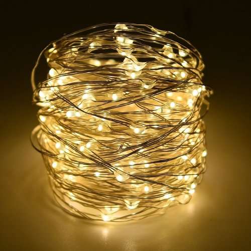 solar String Lights, 10M 100LED Outdoor String Lights, Waterproof Decorative String Lights