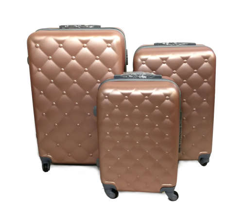 *special offer* Set of 3 Suitcases Travel Trolley Luggage,ABS with Universal Wheels