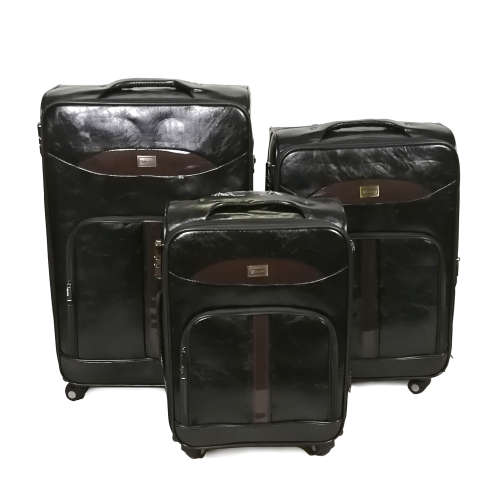 *special offer* Set of 3 Suitcases Travel Trolley Luggage,PU leather with Universal Wheels