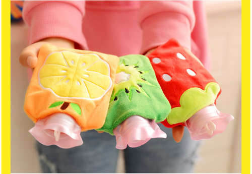 Cartoon Pocket Mini Plush Hot Water Bag
