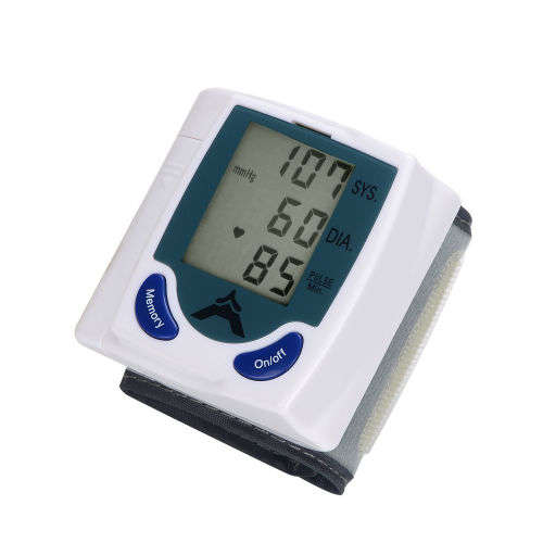Digital LCD Wrist Blood Pressure Monitor