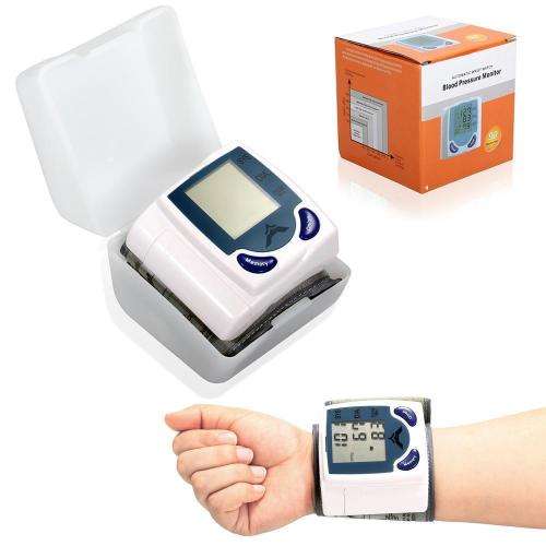 Digital LCD Wrist Blood Pressure Monitor