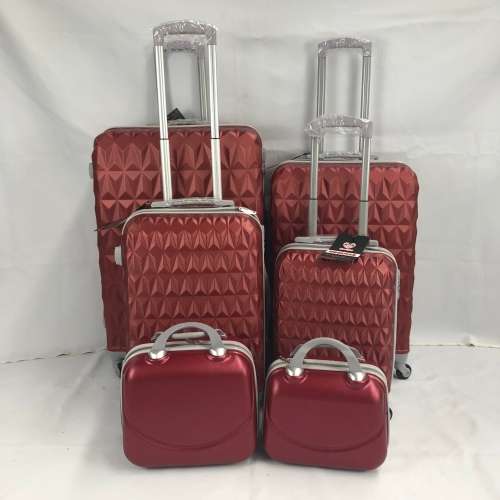 *special offer* Set of 6 Suitcases Travel Trolley Luggage,ABS with Universal Wheels