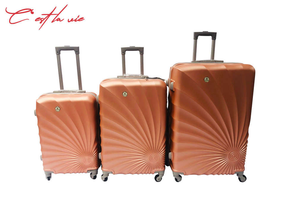 *special offer* 28 Set of 3 Suitcases Travel Trolley Luggage,ABS with Universal Wheels
