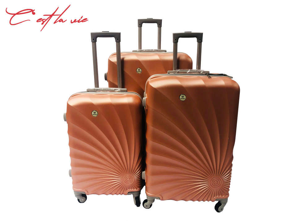 *special offer* 28 Set of 3 Suitcases Travel Trolley Luggage,ABS with Universal Wheels