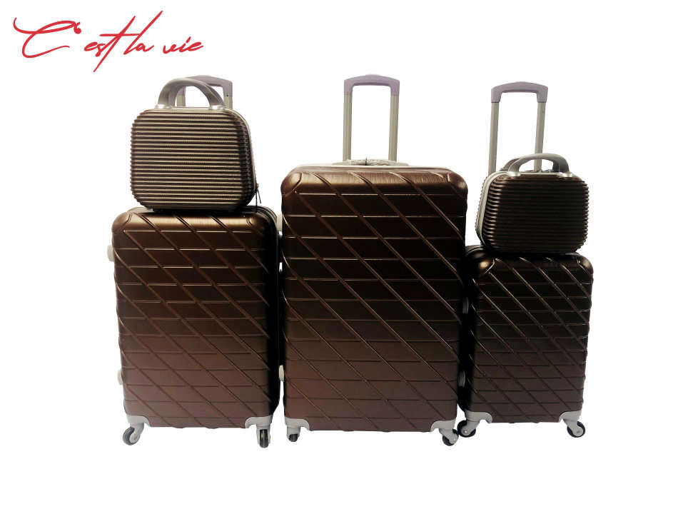 *special offer* 28 Set of 5 Suitcases Travel Trolley Luggage,ABS with Universal Wheels