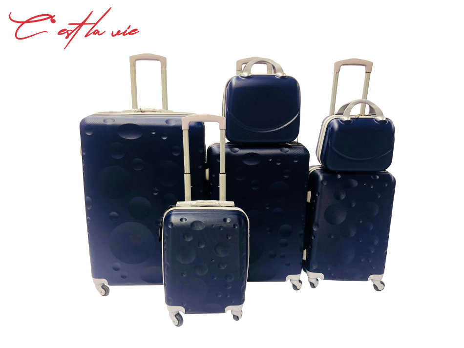 *special offer* 28 Set of 6 Suitcases Travel Trolley Luggage,ABS with Universal Wheels