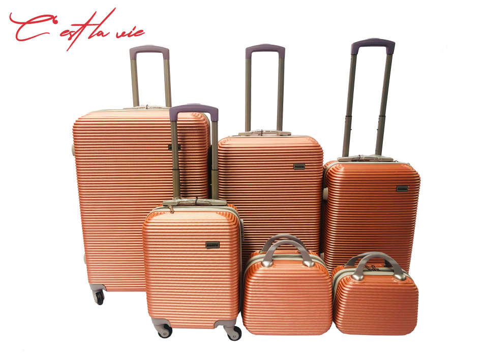 *special offer* 28 Set of 6 Suitcases Travel Trolley Luggage,ABS with Universal Wheels