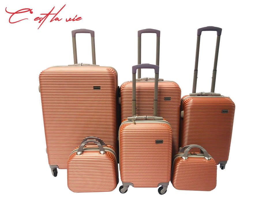 *special offer* 28 Set of 6 Suitcases Travel Trolley Luggage,ABS with Universal Wheels