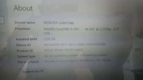 Acer eMachines E730 LAPTOP