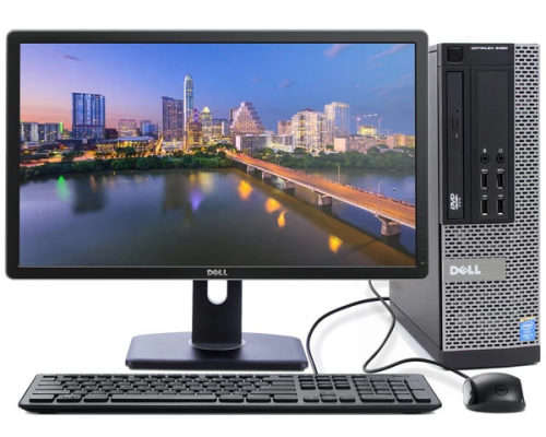 Dell OptiPlex 390 Intel i3 Desktop + 19 Monitor