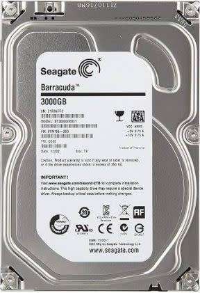 Seagate Hard Drive 3 Terabyte