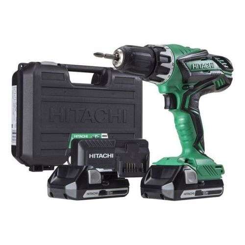 Hikoki Cordless Drill 18v includes 2xbattery & charger please Read description