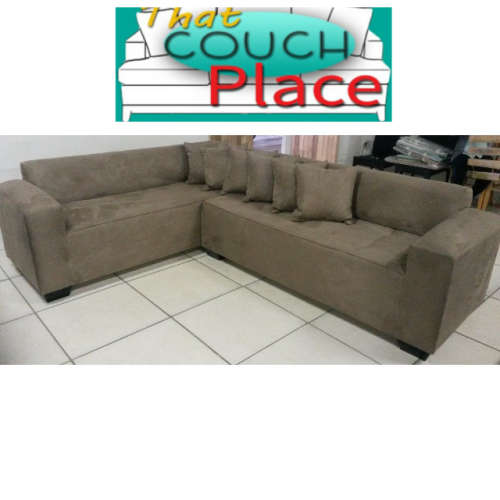 Corner Black Couch