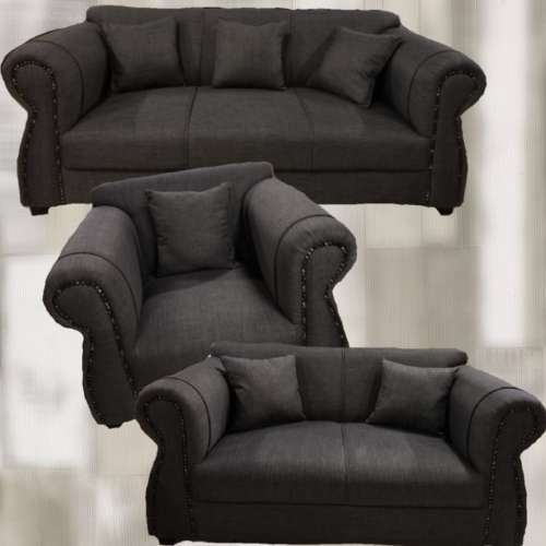 Rose Lounge Suite: 6- Seater (3+2+1), 3 pieces